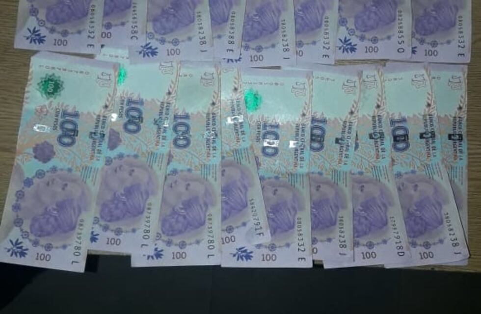 Potrero de Garay: intentó pagar con billetes falsos