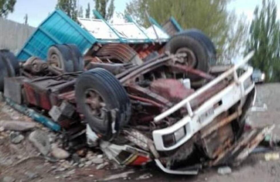 Un camionero se quedó sin frenos y perdió la vida en Tupungato