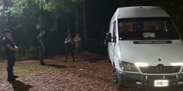 Anoche decomisaron un cargamento ilegal de importante valor en el barrio Santa Rosa de Iguazú\u002E