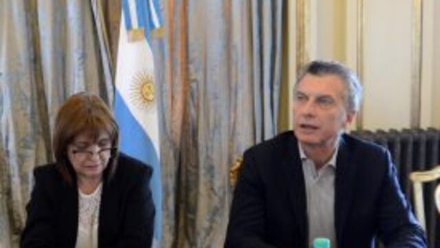 DYN49, BUENOS AIRES 27/09/16, EL PRESIDENTE MAURICIO MACRI RECIBIu00d3 HOY, EN CASA DE GOBIERNO, A LA MINISTRO DE SEGURIDAD, PATRICIA BULLRICH, EN UNA REUNIu00d3N DE SEGUIMIENTO DE GESTIu00d3N.FOTO:DYN/PRESIDENCIA. ciudad de buenos aires mauricio macri patricia bullr