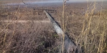 Incendio en Colonia Caroya (Policía)