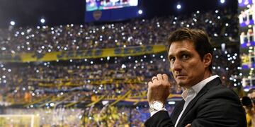 Guillermo Barros Schelotto\u002E (Foto: AP Photo/Gustavo Garello)