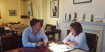 Angelini avaló el protocolo de seguridad de Bullrich