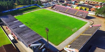 El escenario del Juventus Jaragua de Brasil, donde se presentará la Reserva Albiazul\u002E