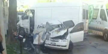 Choque fatal en Lanús