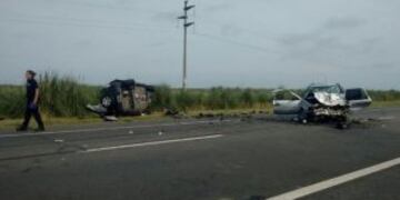 Choque fatal en la ruta 11.