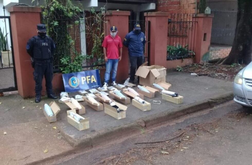 La Policía Federal incautó cigarrillos y electrónica de contrabando
