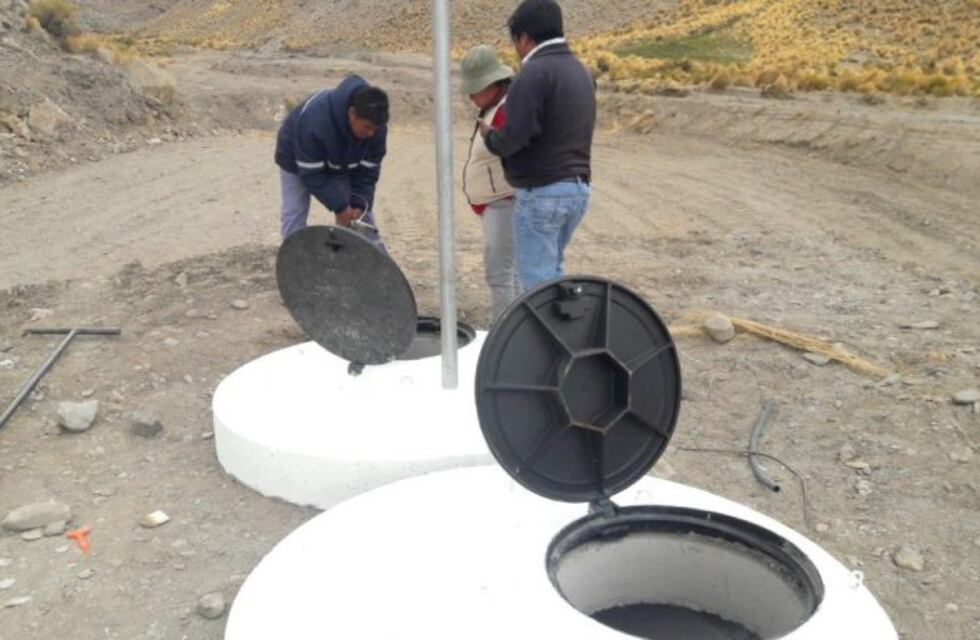 Finalizó obra de agua potable en Mina Pirquitas