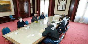 La reunión de Axel Kicillof y Horacio Rodríguez Larreta para evaluar la continuidad de la cuarentena\u002E (Gobierno bonaerense)