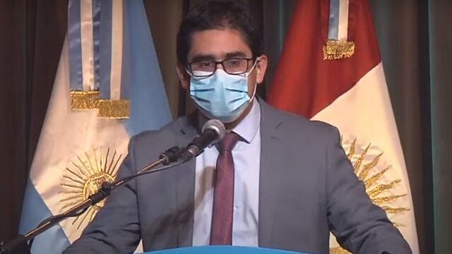 El ministro de Salud, Diego Cardozo.