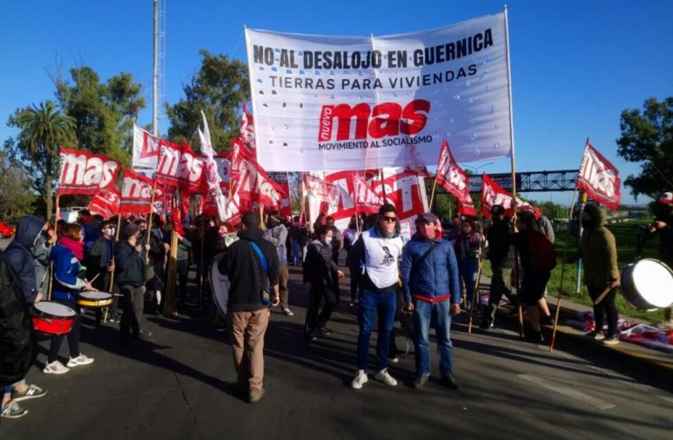 Hay más de 15 cortes en accesos a la ciudad de Buenos Aires en rechazo el desalojo de Guernica