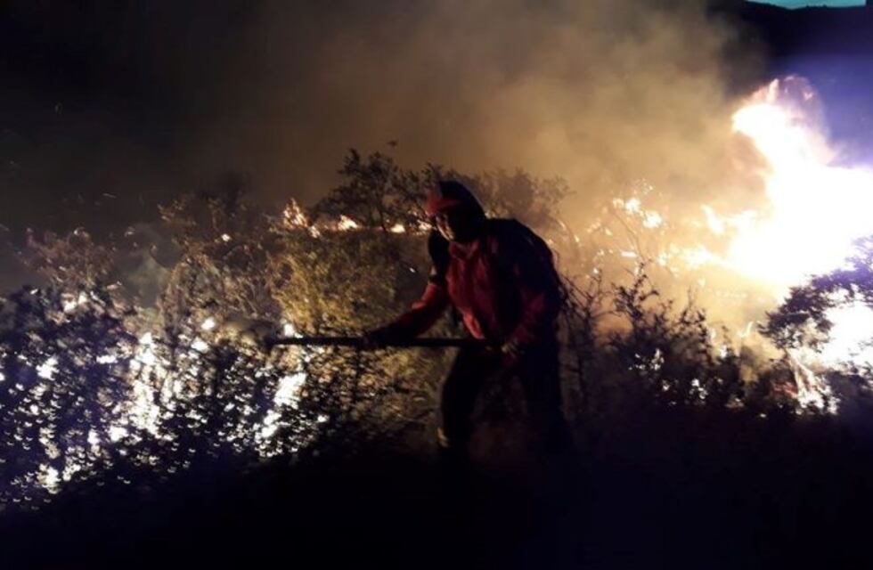 Un fin de semana con fuego en Esquel