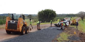 Reparación del pavimento dañado en la Ruta Provincial N° 1\u002E (Vialidad Provincial)