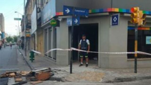 Incendio en Credicoop