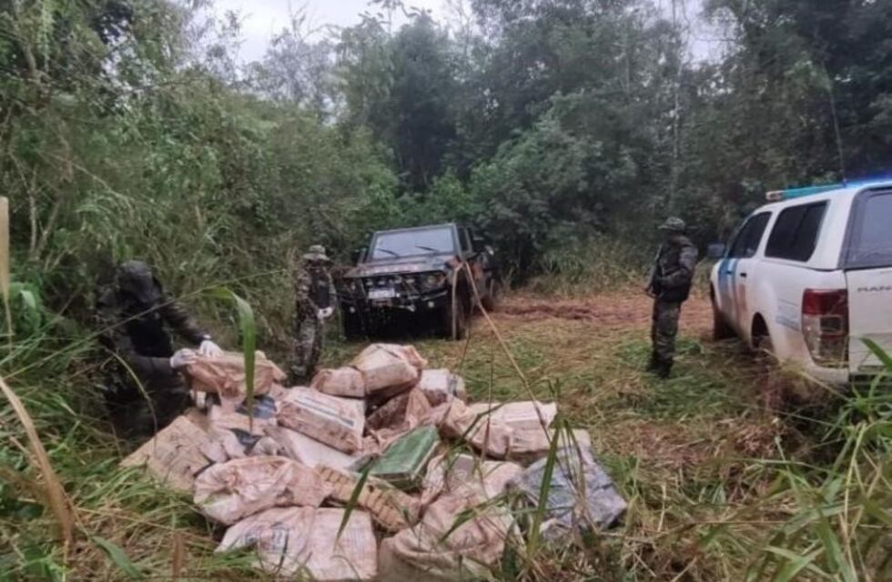 Secuestraron más de una tonelada de marihuana en Puerto Libertad