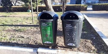 Comenzó la instalación de cestos diferenciados
