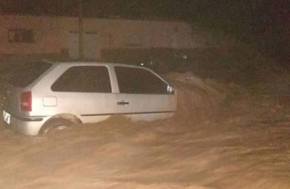 San Juan: por la lluvia tuvieron que asistir a familias en toda la provincia