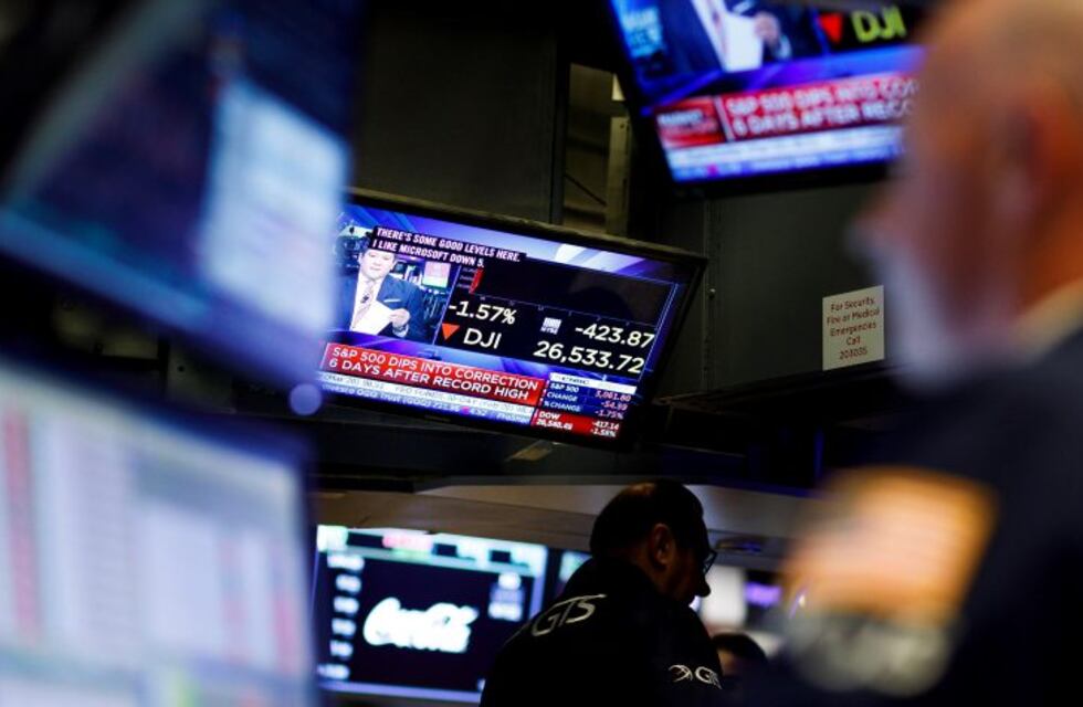 "Efecto coronavirus": las acciones argentinas en Wall Street cayeron hasta 16,5%