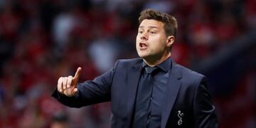 Madrid (Spain), 01/06/2019\u002E- Tottenham head coach Mauricio Pochettino during the UEFA Champions League final between Tottenham Hotspur and Liverpool FC at the Wanda Metropolitano stadium in Madrid, Spain, 01 June 2019\u002E (Liga de Campeones, España) EFE/EPA/Emilio Naranjo