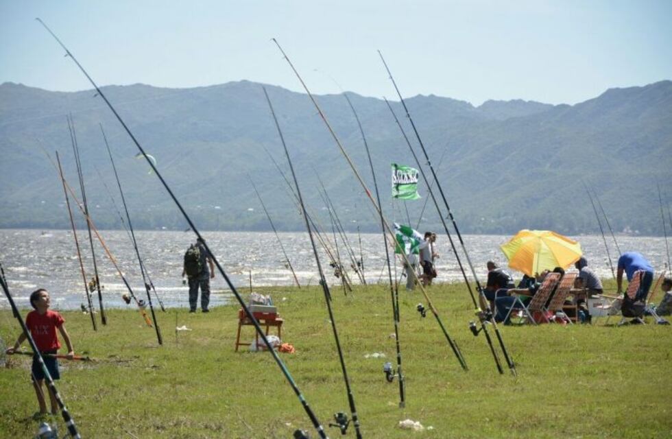 Fin de semana con un gran concurso de Pesca en Carlos Paz
