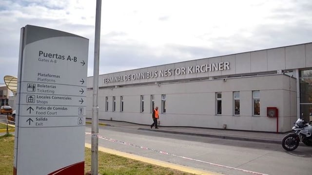 Terminal de ómnibus de San Rafael.