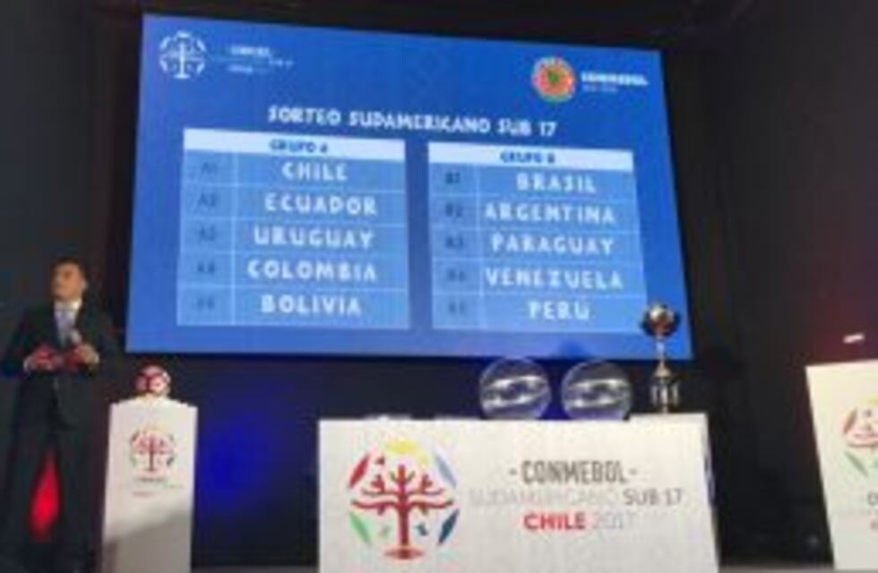 Argentina, en el Grupo B del Sudamericano Sub 17 de Chile