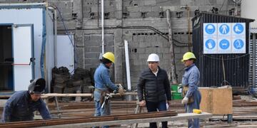 Concejal Juan Carlos Pino recorre la obra