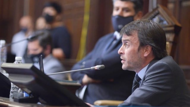 Lisandro Nieri, ministro de Hacienda / Prensa Legislatura de Mendoza.