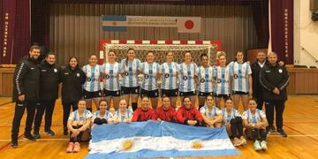 La Selección Argentina debuta en el Mundial de Handball Femenino de Japón (Foto: Instagram/dadygalllardo)