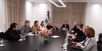 Cumbre de Juntos por el Cambio en Olivos (Foto: Presidencia)