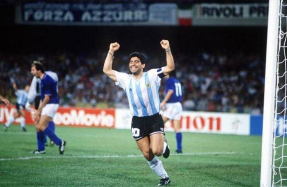 Diego Maradona rememoró el esfuerzo del equipo en el Mundial de Italia '90