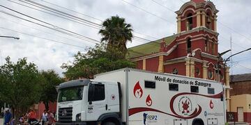 Colecta de sangre en General Güemes