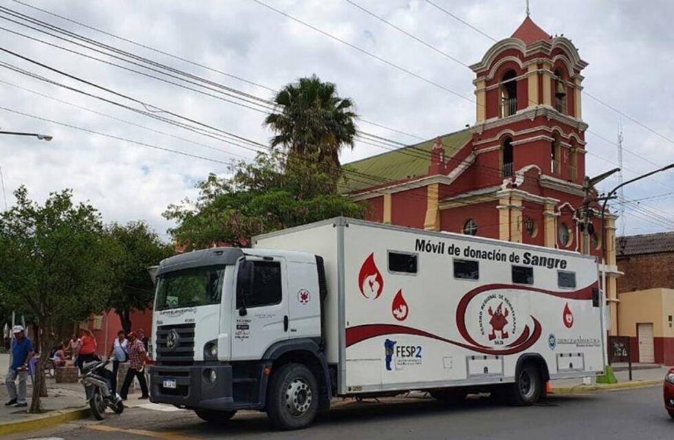 Esta semana habrá dos colectas de sangre en barrios de Salta Capital