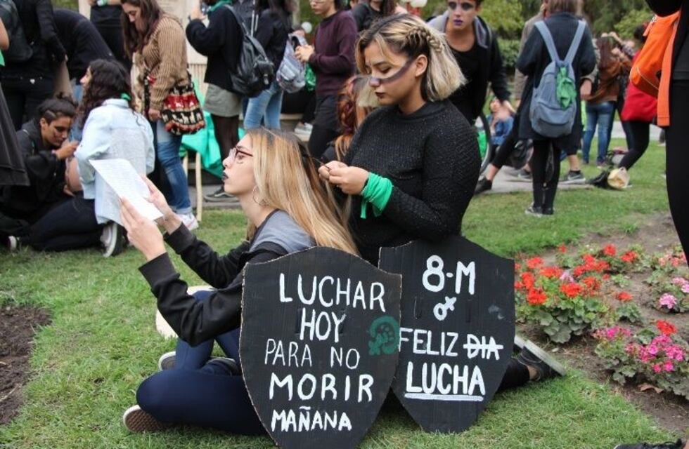 Las sanjuaninas hicieron sentir su reclamo en el 8M