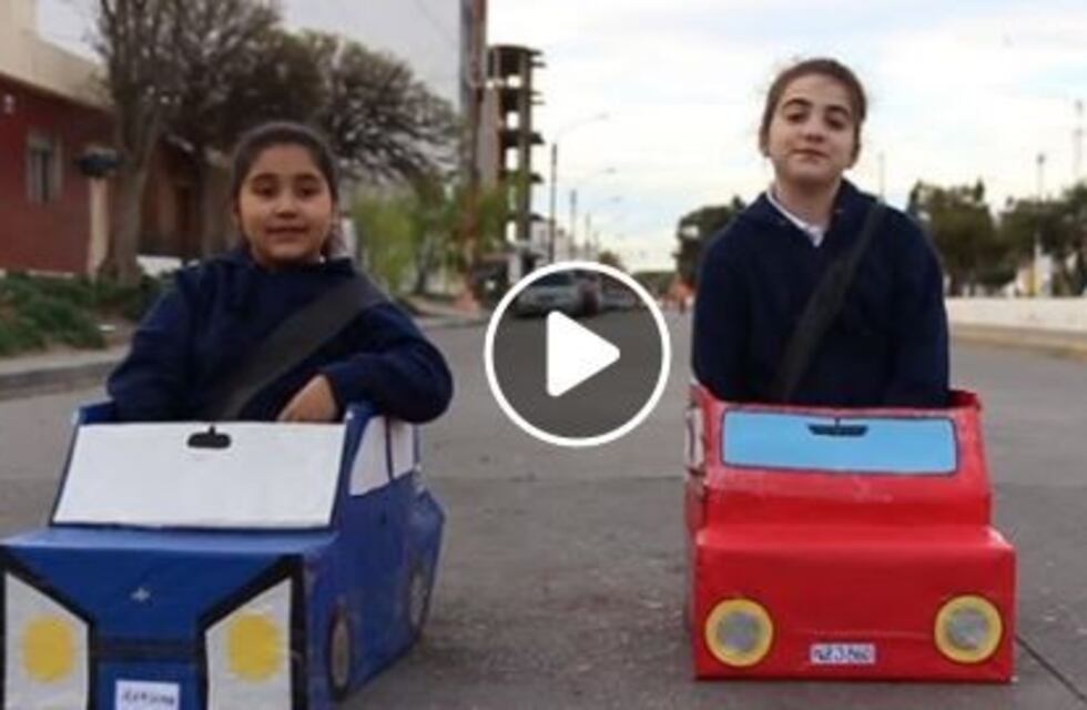 Video: estudiantes realizaron una producción sobre la seguridad vial