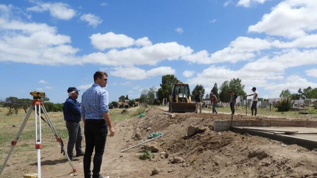 Realizan tareas de mantenimiento en el cementerio de Punta Alta