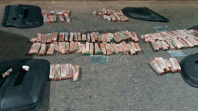 La droga estaba fraccionada en 89 paquetes (APN)