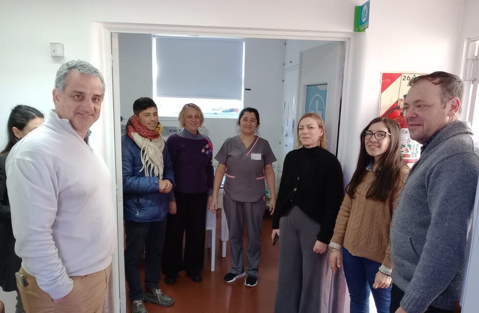 Autoridades de la Región Saniitaria 1 visitaron el Centro Municipal de Salud de Tres Arroyos