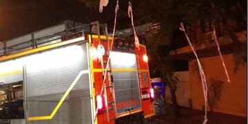 Fuerte temporal causó daños en varias zonas de Puerto Iguazú.