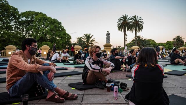 El Centro Cultural Recoleta ofrece diferentes actividades al aire libre.