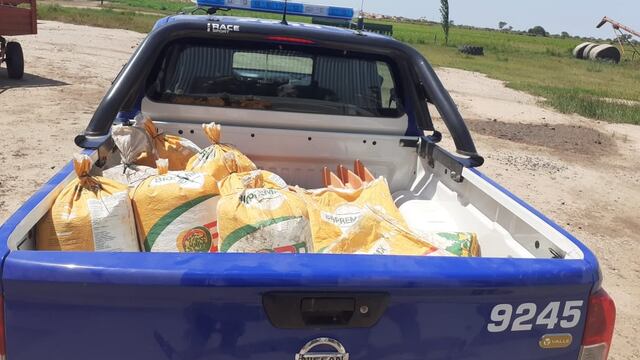 La Policía recuperó en La Francia elementos robadas a un productor rural