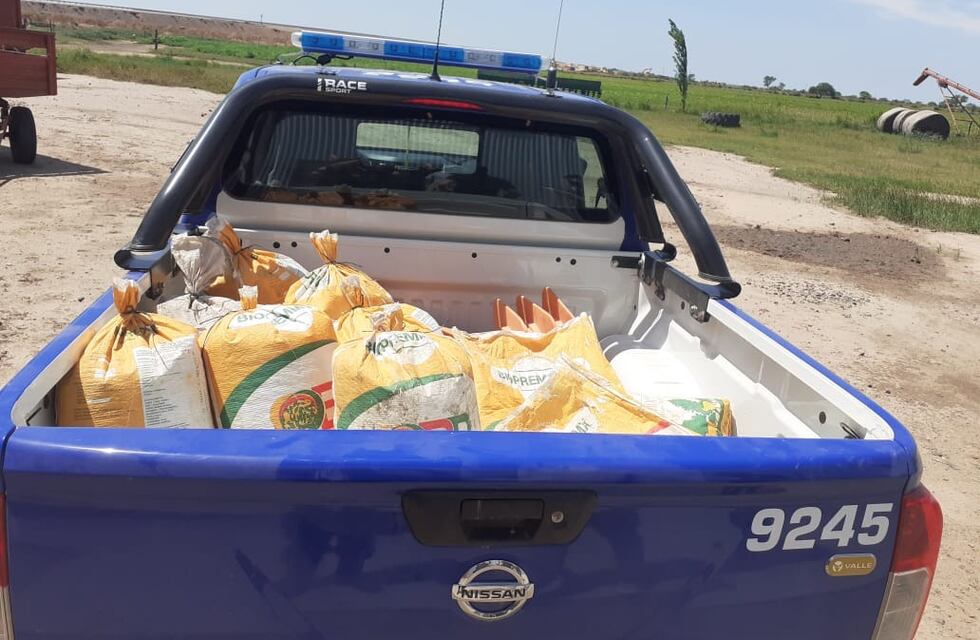 La Policía recuperó en La Francia elementos robadas a un productor rural