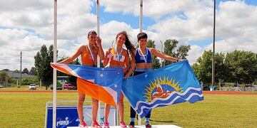 10 medallas en el primer día para Tierra del Fuego