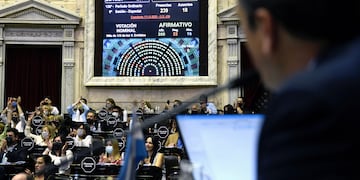 Se aprobó la ley de etiquetado frontal por 200 votos afirmativos, 22 negativos y 16 abstenciones. (Prensa Diputados)