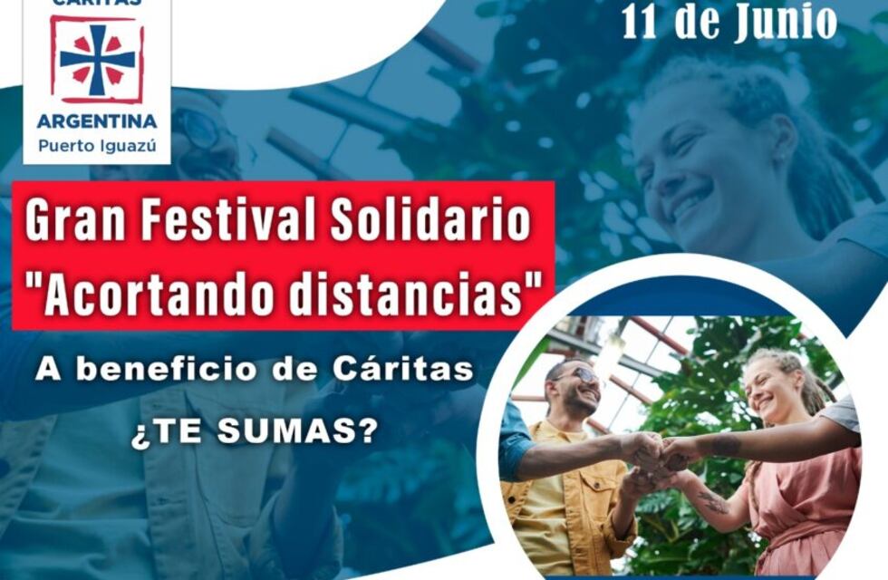 Puerto Iguazú: se llevará adelante el Festival Solidario de Cáritas Iguazú