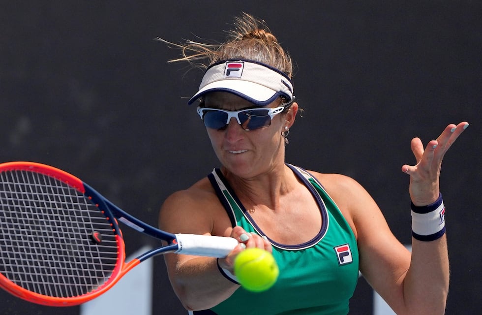 Nadia Podoroska se despidió del Australian Open 2024 con una derrota contundente