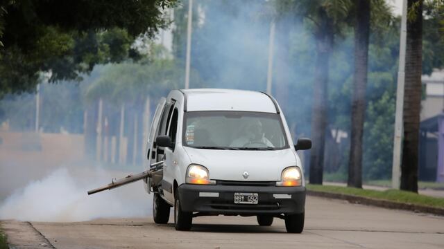 Fumigación por dengue en Rafaela