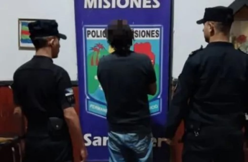 San Javier: detuvieron a un hombre acusado de golpear a su propia madre