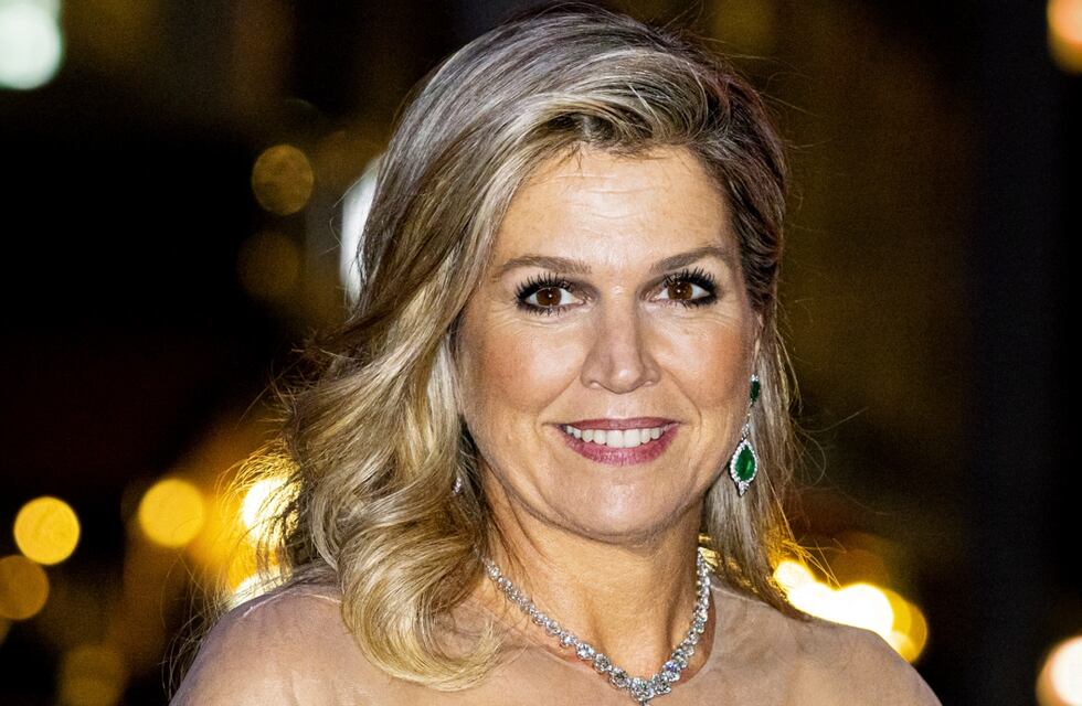 Máxima Zorreguieta deslumbró con un vestido turquesa que resalta sus rasgos