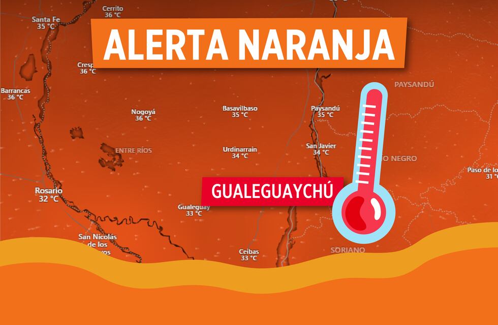 Se mantiene el estado de alerta por ola de calor que afecta a Entre Ríos